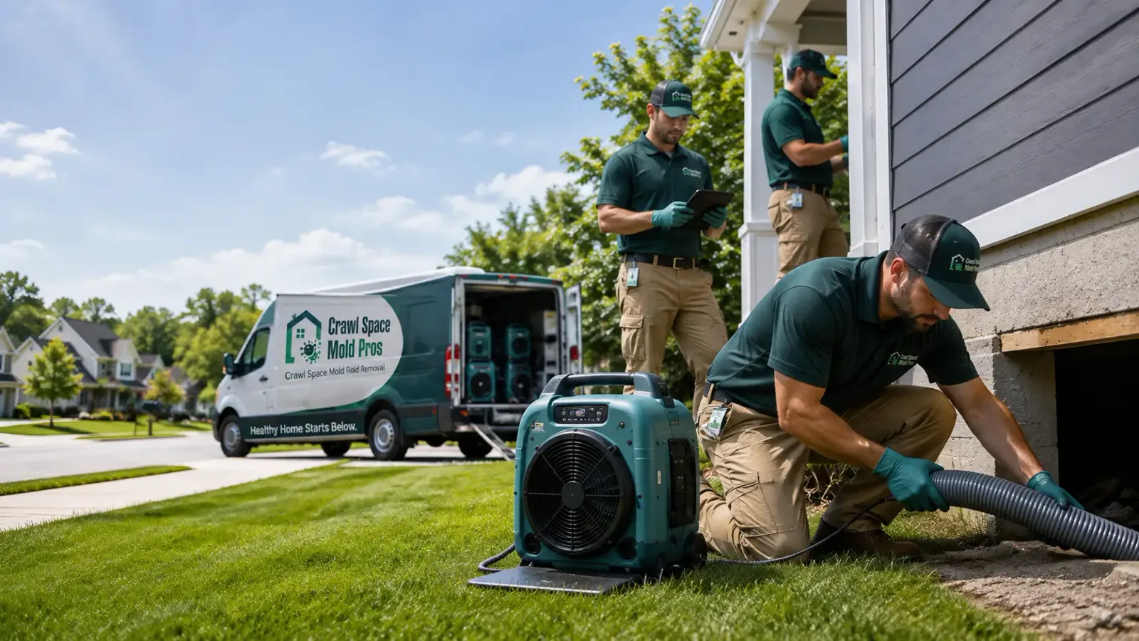 Crawl Space Mold Removal in Freeborn, MN